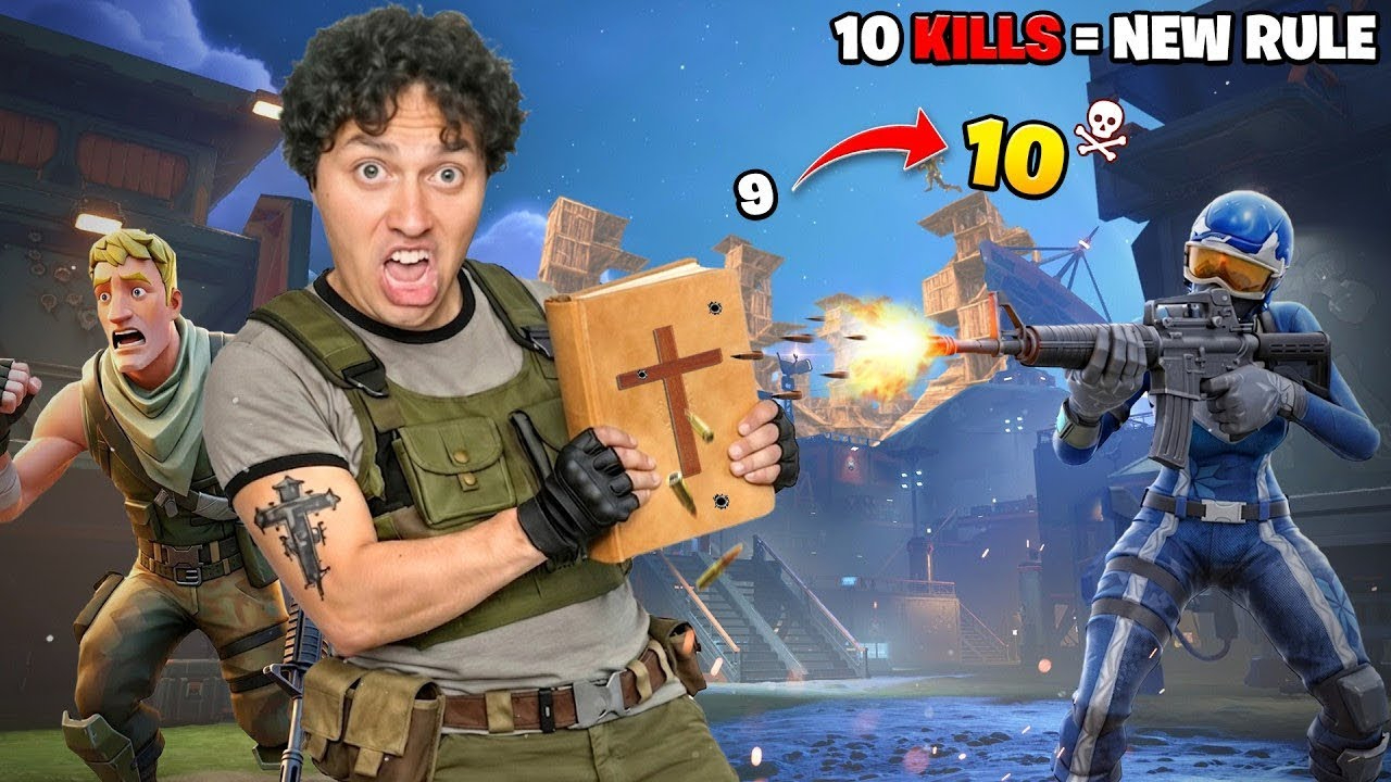 We Let God Control Our Fortnite Challenge